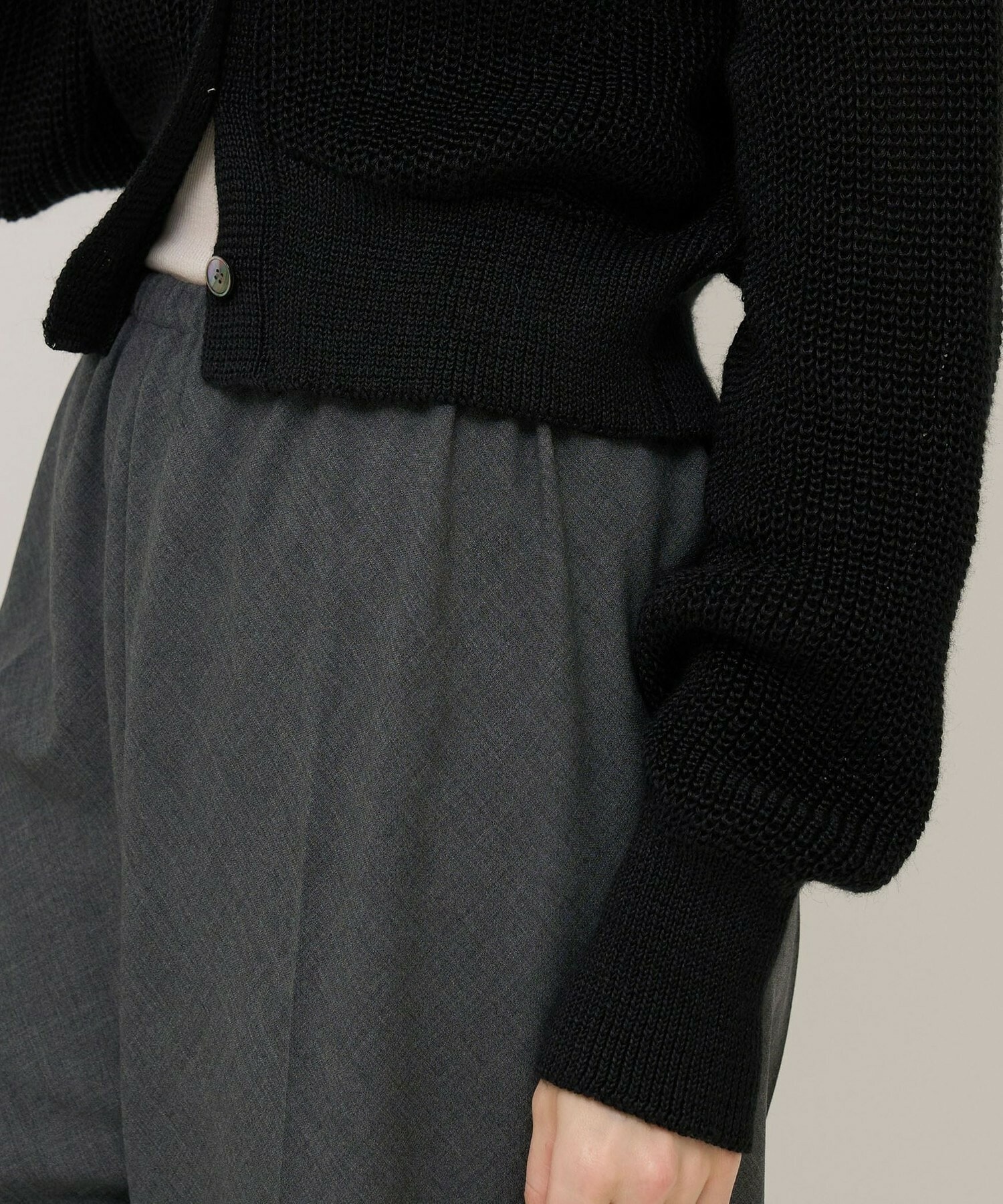 【unbilanc】ラミール カーディガン 詳細画像 ブラック 12