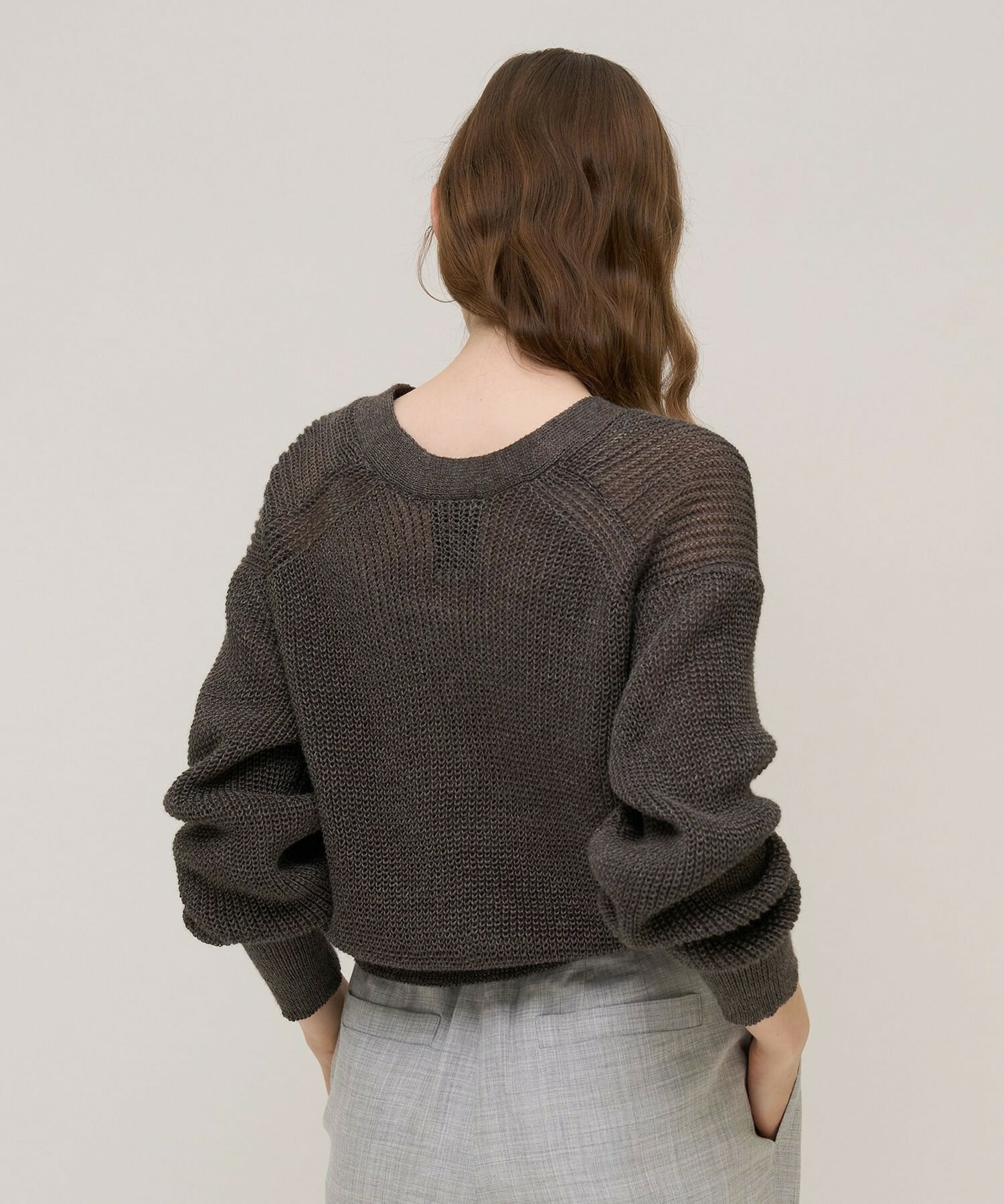 【unbilanc】ラミール カーディガン 詳細画像 ブラック 2