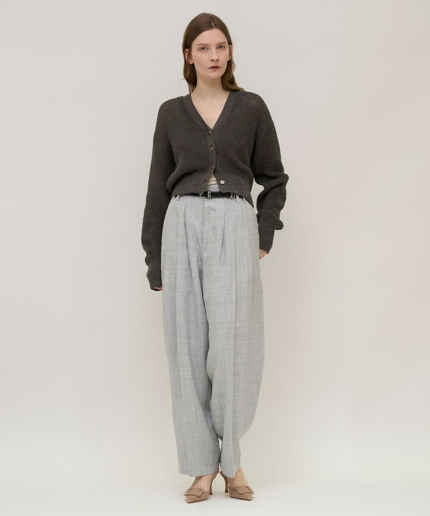 【unbilanc】ラミール カーディガン 詳細画像 ブラック 3