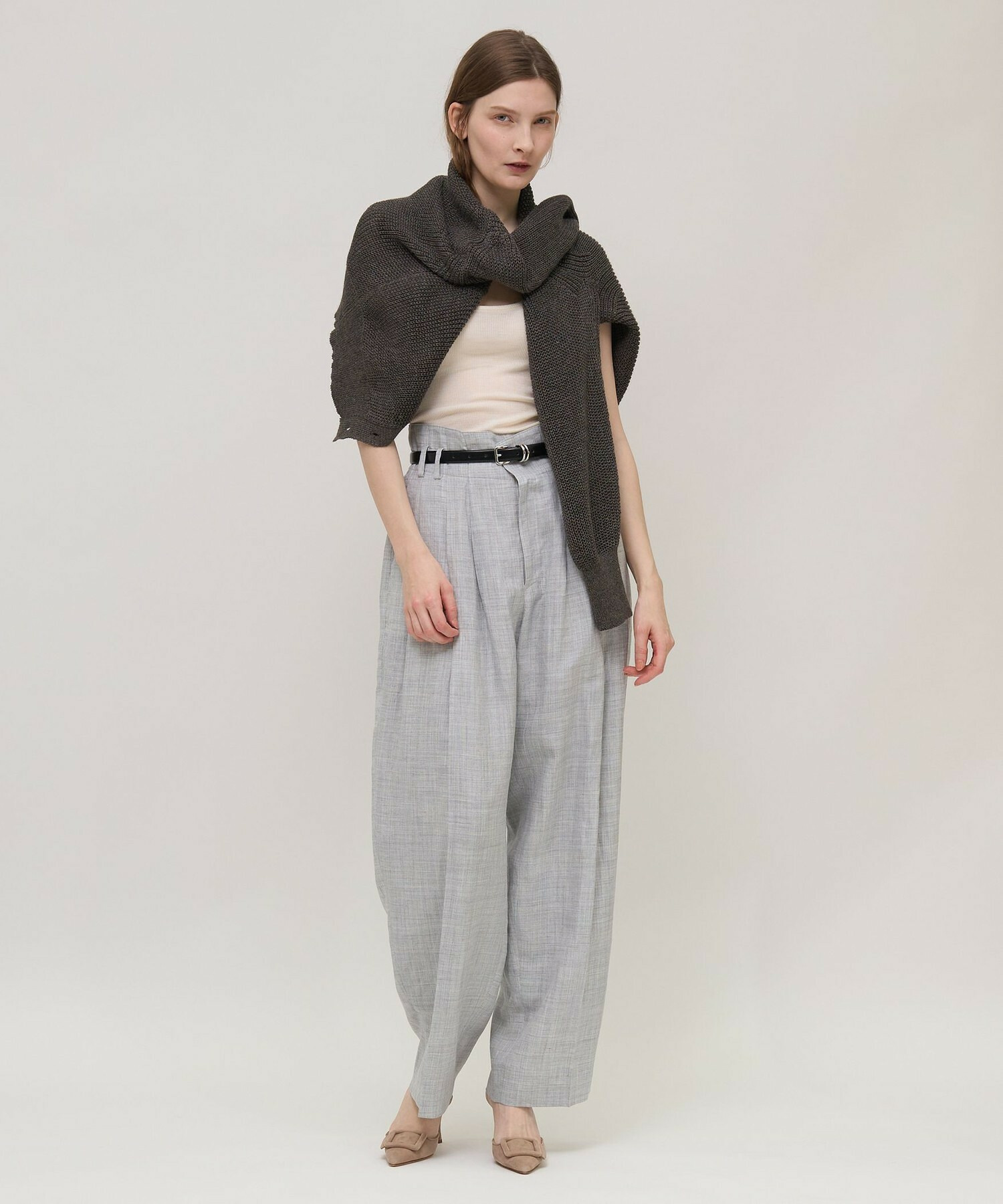 【unbilanc】ラミール カーディガン 詳細画像 ブラック 6