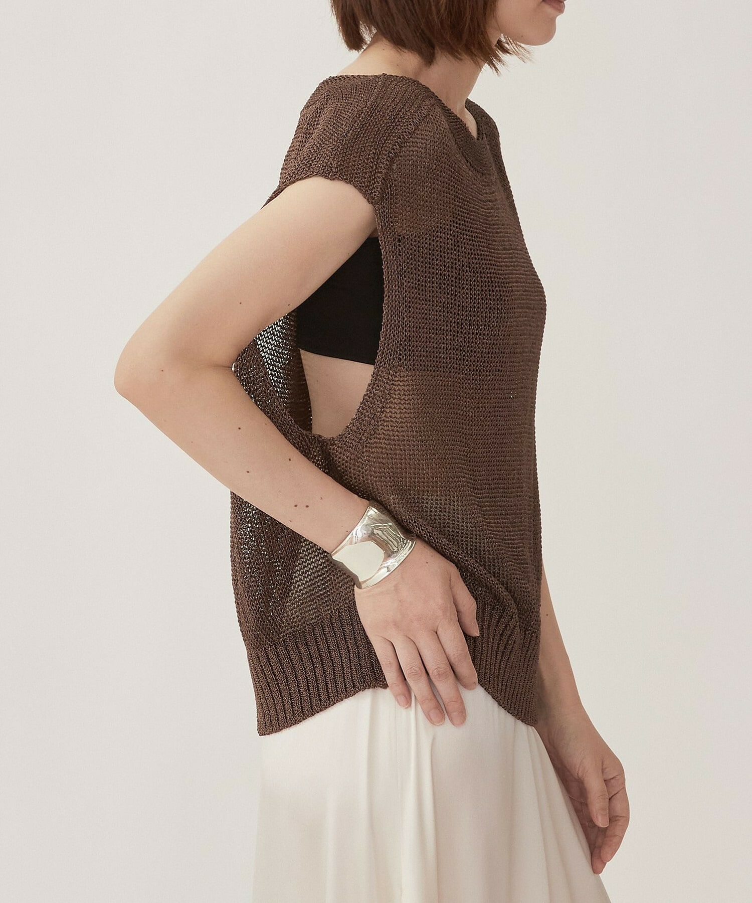 【unbilanc】スピラベスト 詳細画像 ブラウン 6