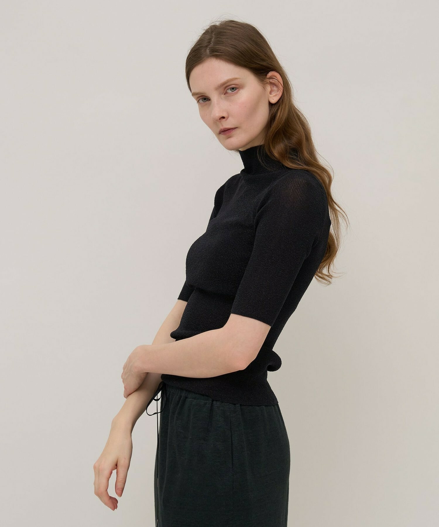 【unbilanc】プルマニット 詳細画像 ブラック 7