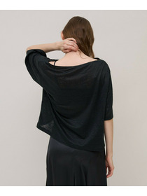 【unbilanc】リヌムトップス 詳細画像 ブラック 12