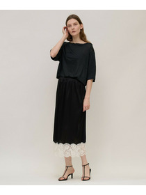 【unbilanc】リヌムトップス 詳細画像 ブラック 13