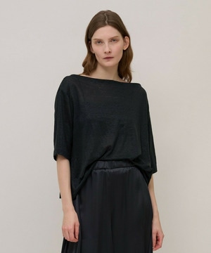 【unbilanc】リヌムトップス 詳細画像 ブラック 1