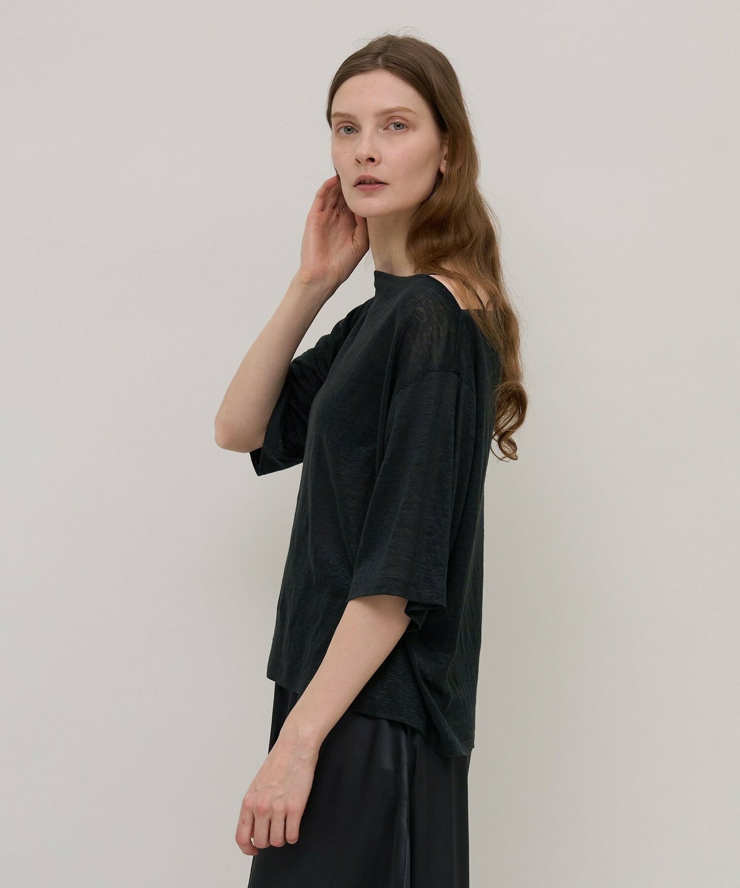 【unbilanc】リヌムトップス 詳細画像 ブラック 10