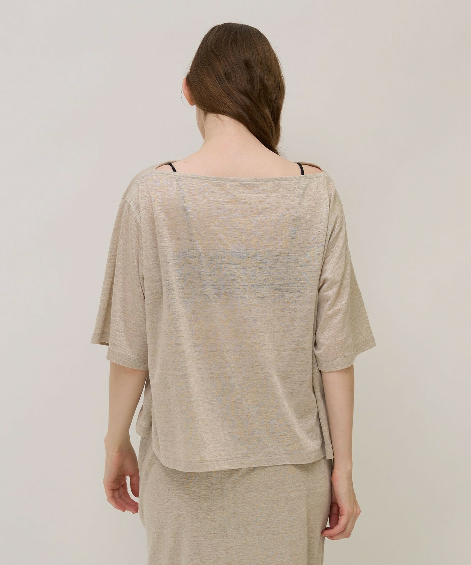 【unbilanc】リヌムトップス 詳細画像 ブラック 2