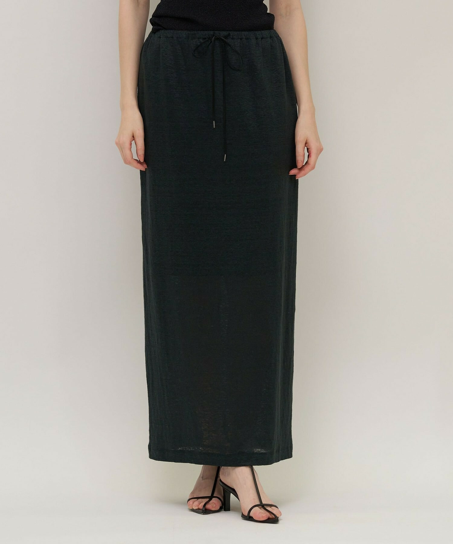 【unbilanc】リヌムスカート 詳細画像 ブラック 1