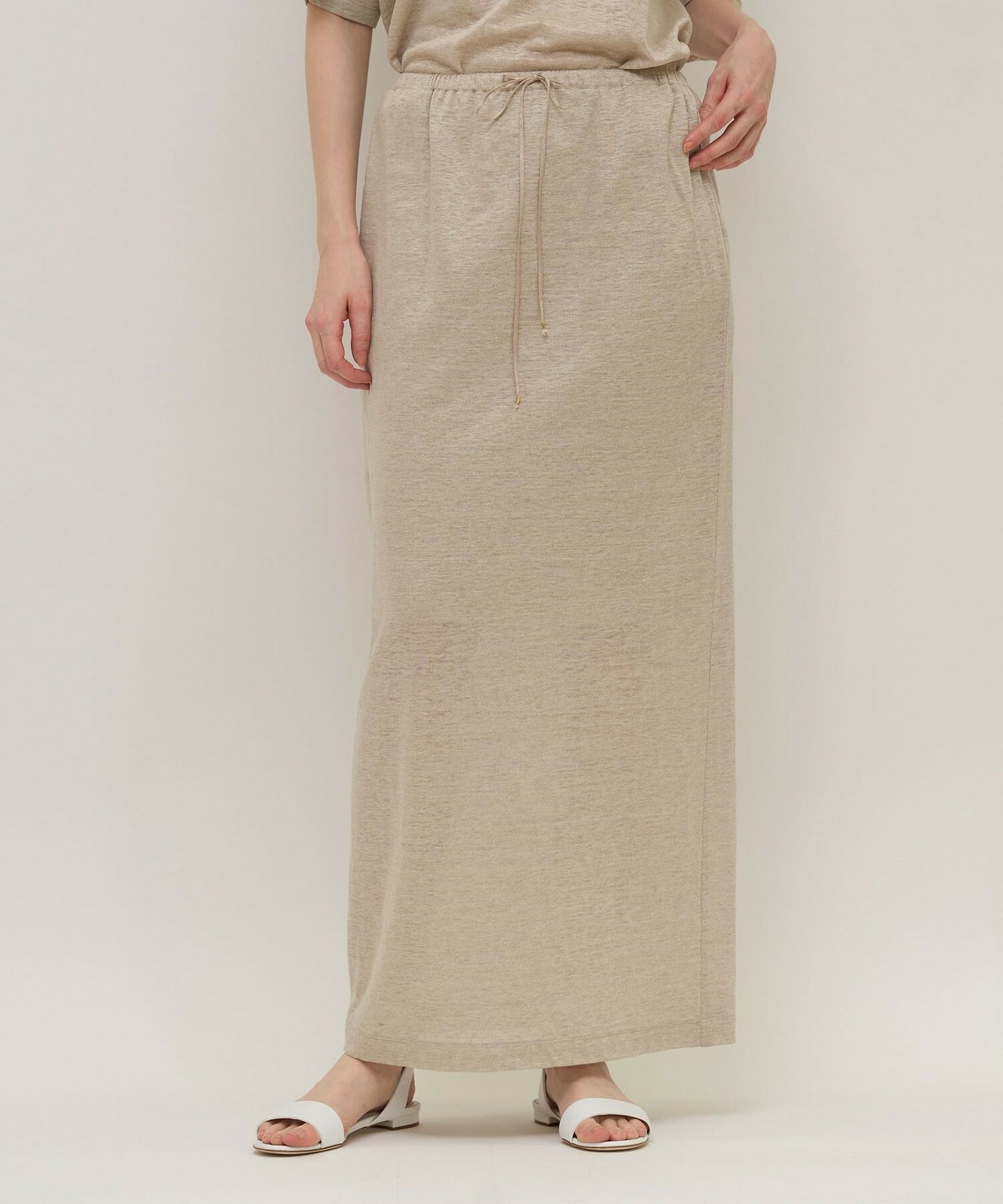 【unbilanc】リヌムスカート 詳細画像 ライトベージュ 1