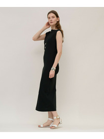 【unbilanc】タレルワンピース 詳細画像 ブラック 1