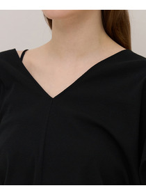 【unbilanc】タレルトップス 詳細画像 ブラック 6