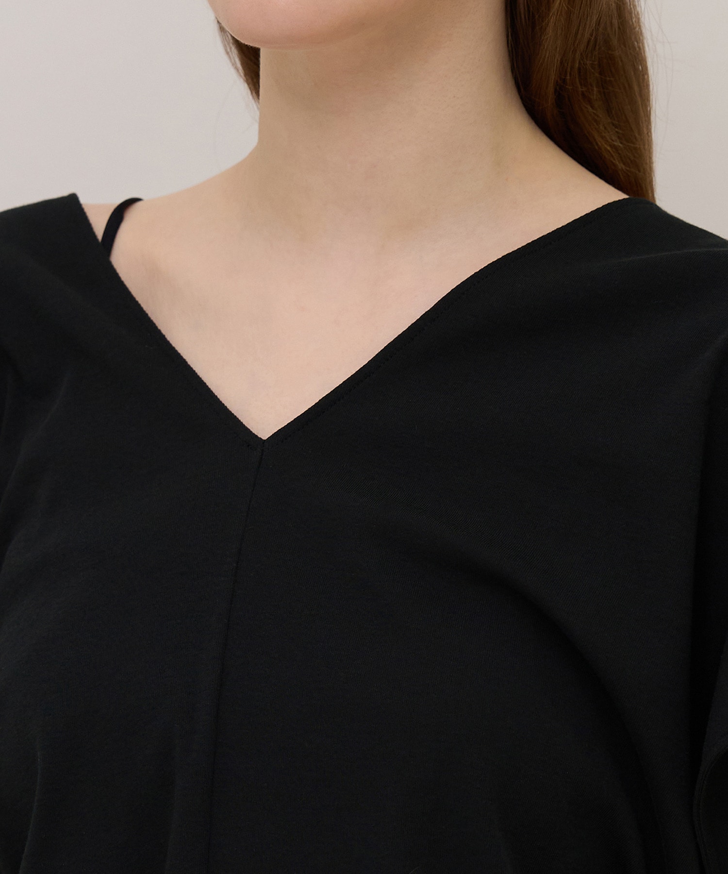 【unbilanc】タレルトップス 詳細画像 ブラック 6