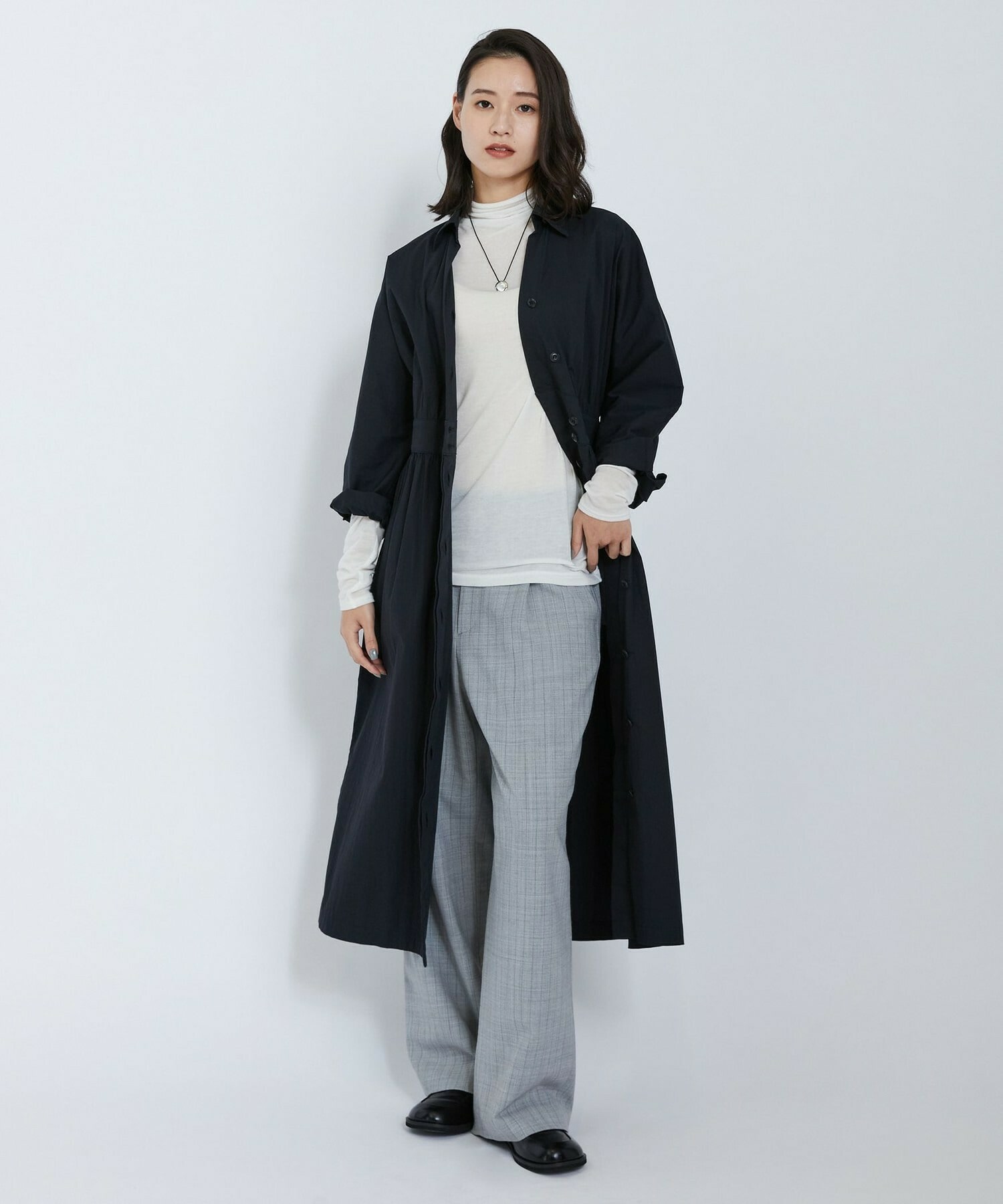 【L'EQUIPE】リバーシブルメタルペンダント 詳細画像 シルバー&times;ゴールド 1