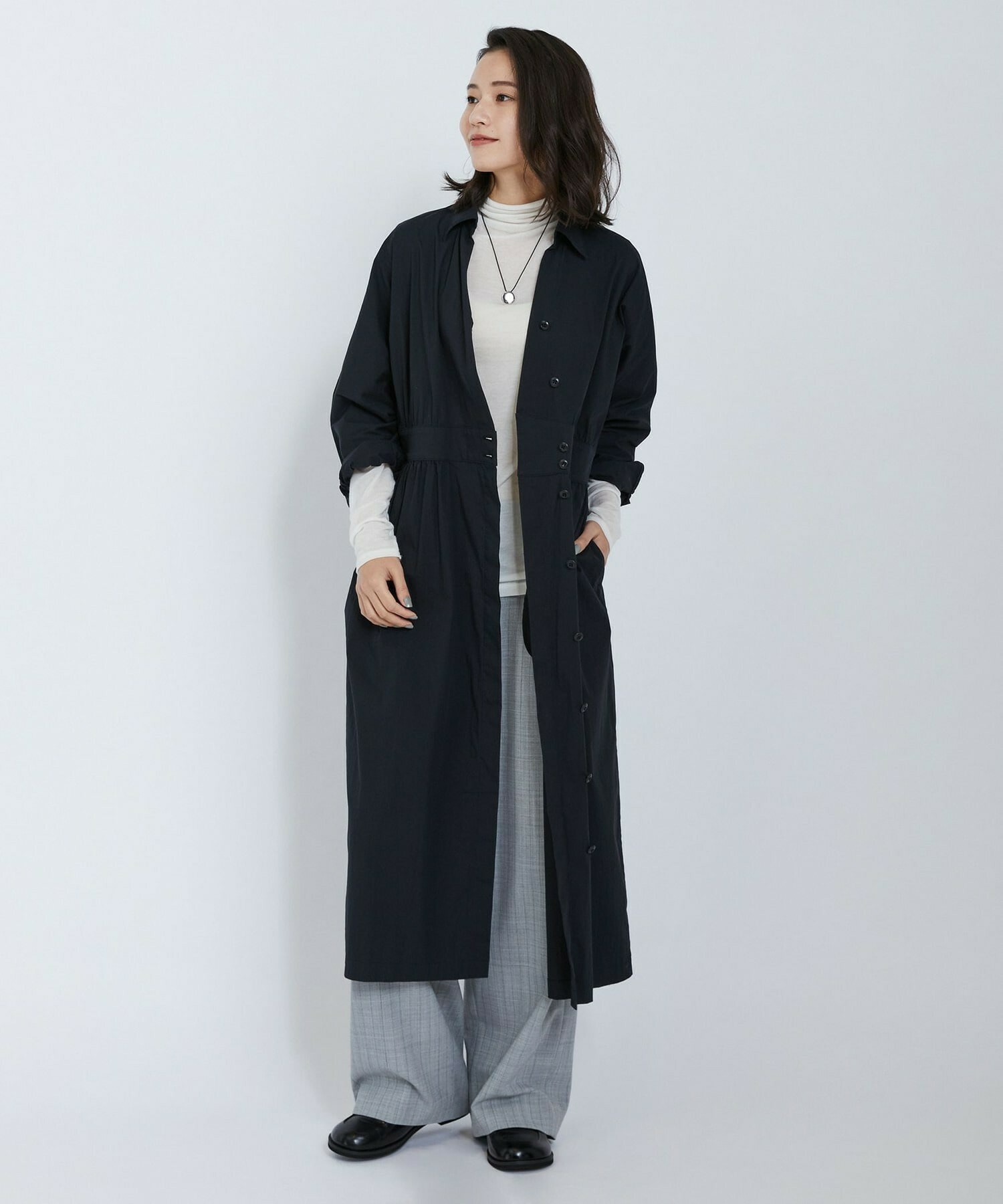 【L'EQUIPE】リバーシブルメタルペンダント 詳細画像 シルバー&times;ゴールド 2