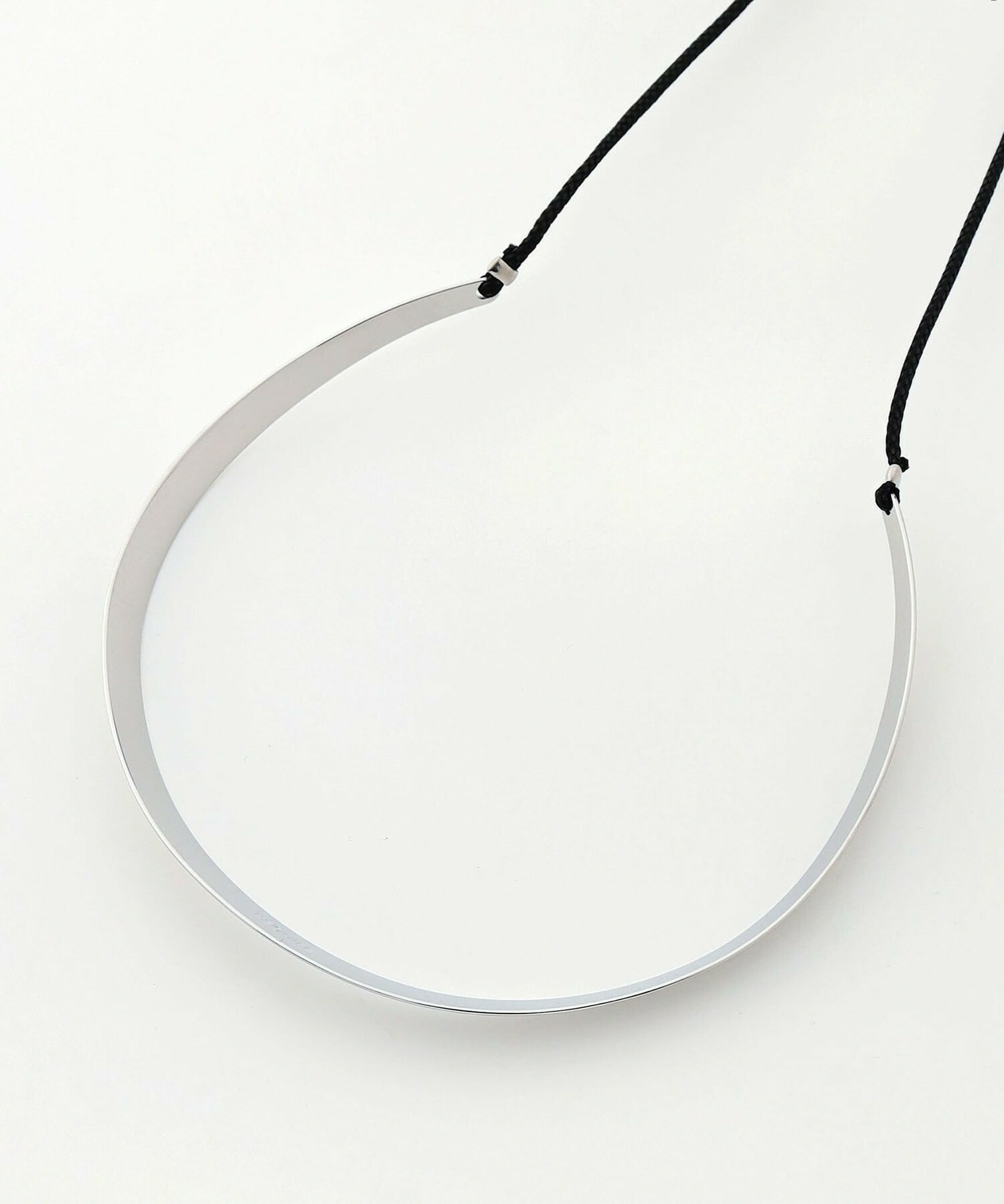 【L'EQUIPE】プレートラインネックレス 詳細画像 シルバー 7