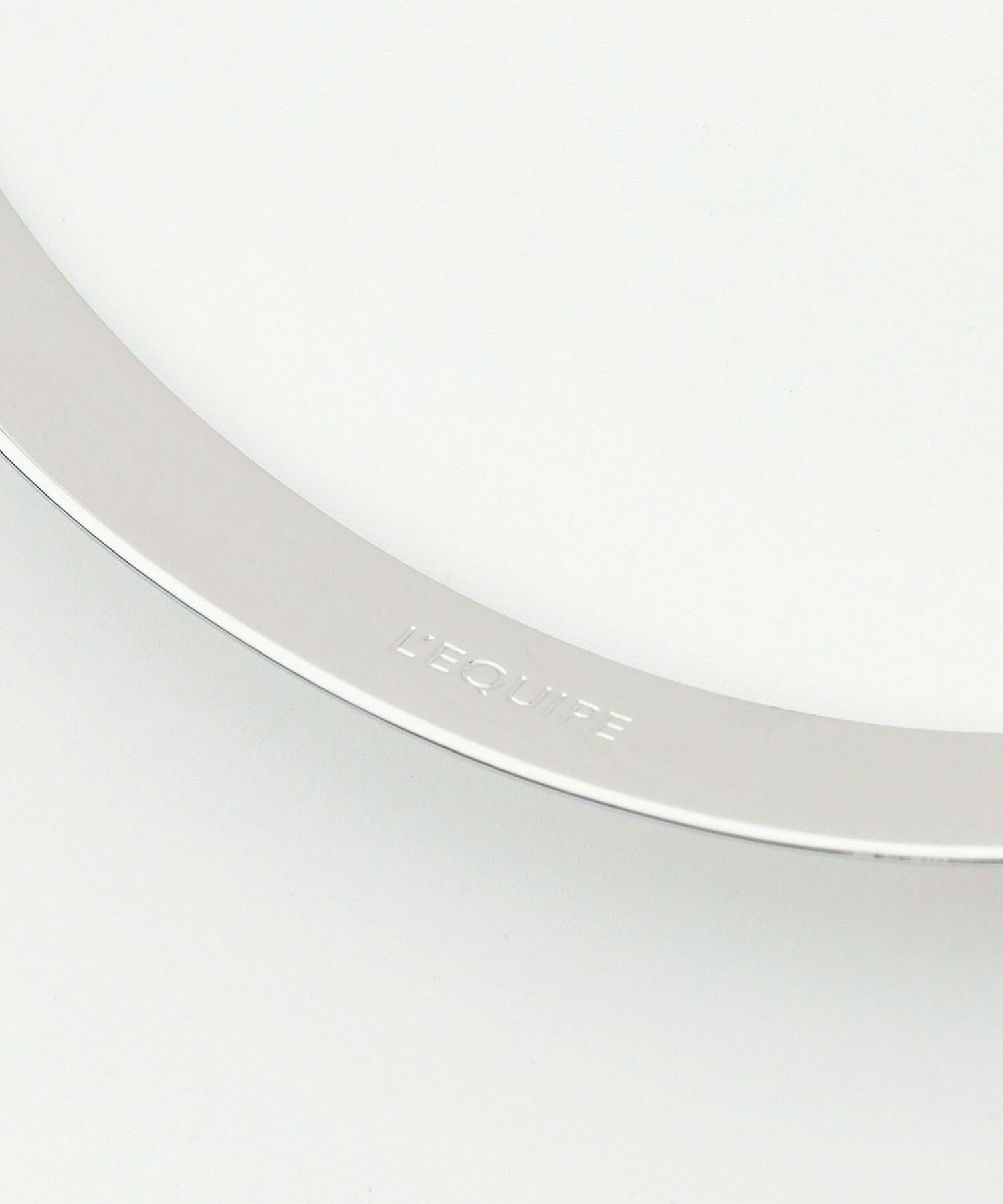 【L'EQUIPE】プレートラインネックレス 詳細画像 シルバー 8