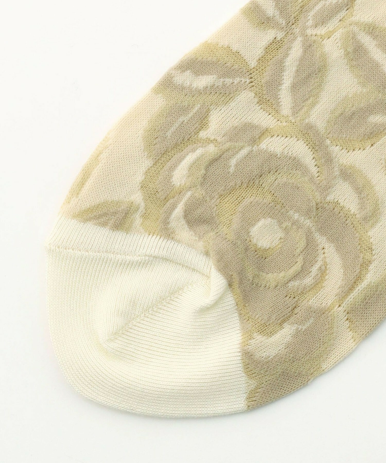 【L'EQUIPE】フラワーモチーフソックス 詳細画像 ブラック 13