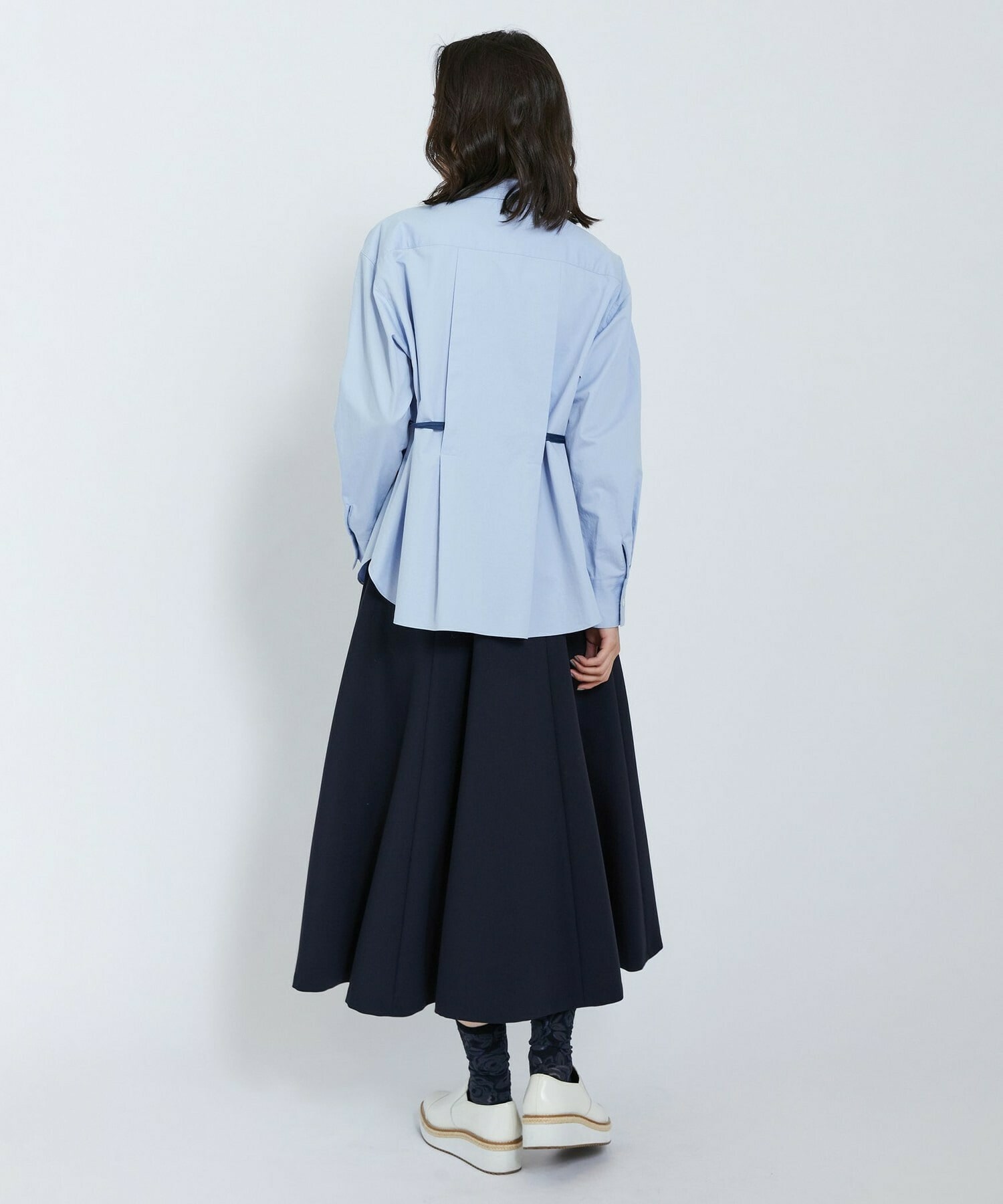 【L'EQUIPE】フラワーモチーフソックス 詳細画像 ブラック 2