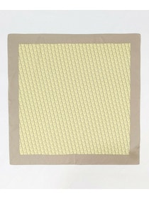 【L'EQUIPE】L&rsquo;モノグラム12匁シルクスカーフ 詳細画像 クリーム 11