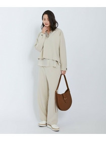 【L'EQUIPE】ダブルクロスブラウス 詳細画像 ネイビー 6