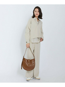 【L'EQUIPE】ダブルクロスブラウス 詳細画像 ネイビー 7