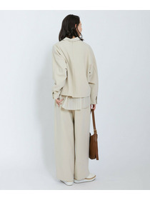 【L'EQUIPE】ダブルクロスブラウス 詳細画像 ネイビー 8