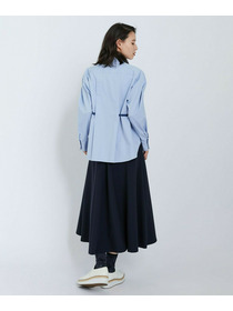 【L'EQUIPE】コットンサテンビンテージシャツ 詳細画像 サックスブルー 3