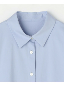 【L'EQUIPE】コットンサテンビンテージシャツ 詳細画像 サックスブルー 33