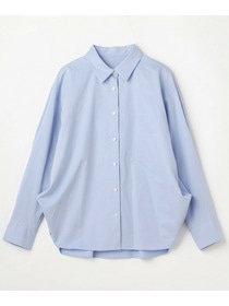 【L'EQUIPE】コットンサテンビンテージシャツ 詳細画像 サックスブルー 39