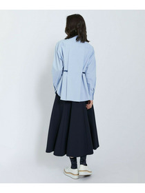 【L'EQUIPE】コットンサテンビンテージシャツ 詳細画像 サックスブルー 4