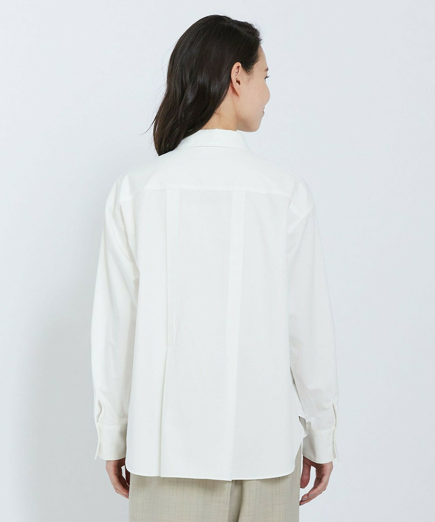 【L'EQUIPE】コットンサテンビンテージシャツ 詳細画像 サックスブルー 20