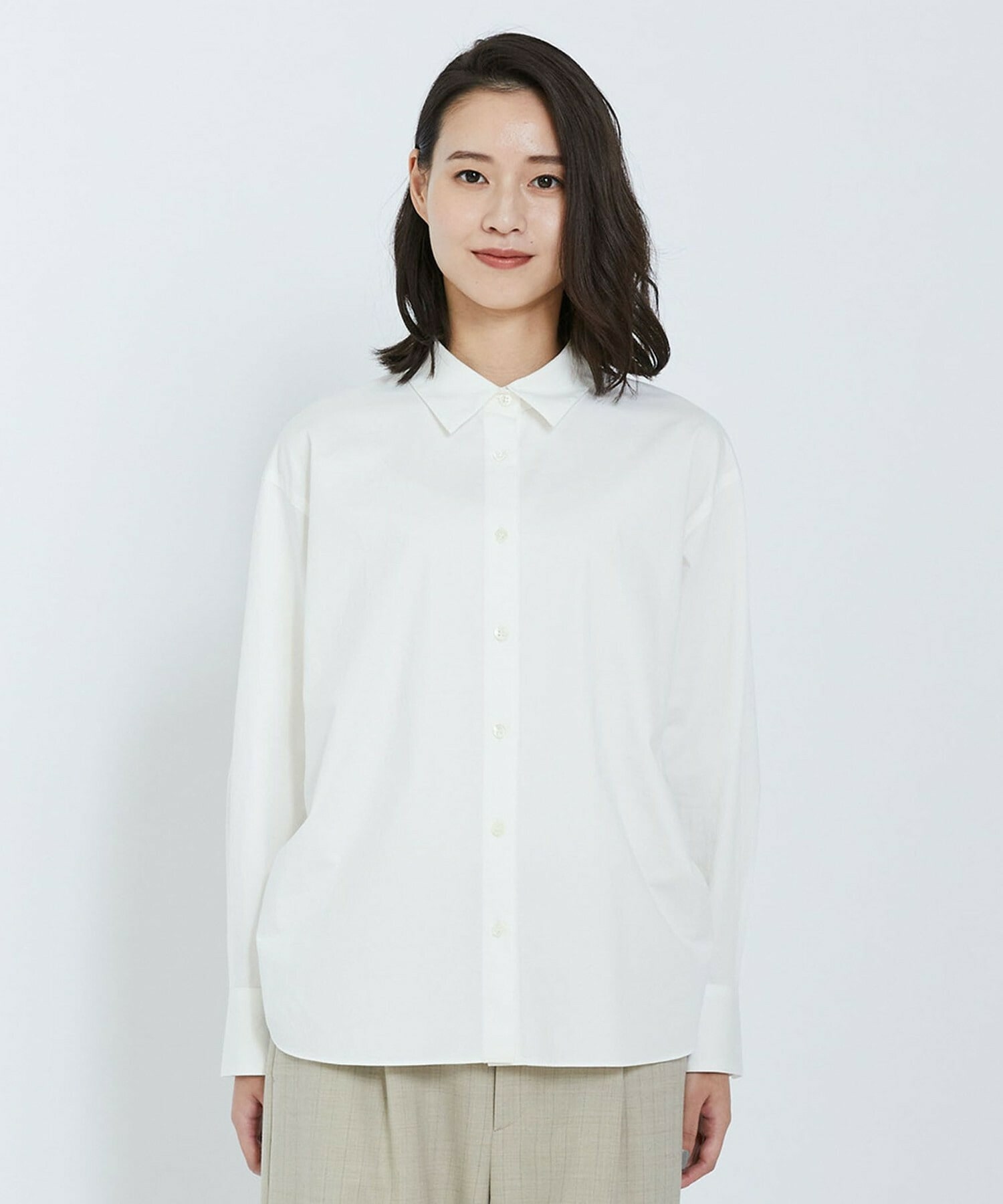 【L'EQUIPE】コットンサテンビンテージシャツ 詳細画像 サックスブルー 25