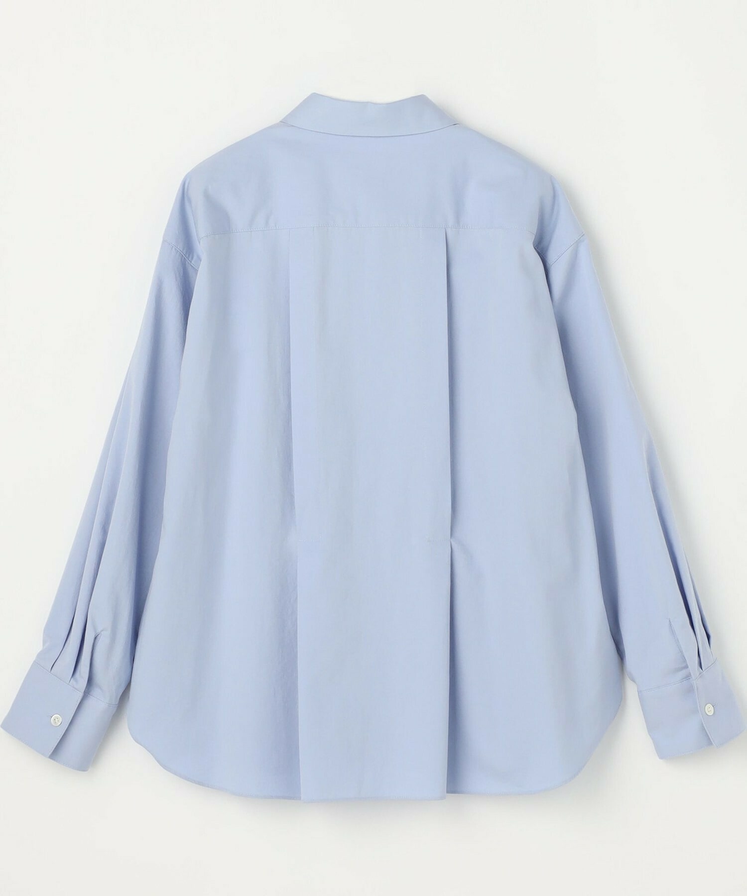 【L'EQUIPE】コットンサテンビンテージシャツ 詳細画像 サックスブルー 31