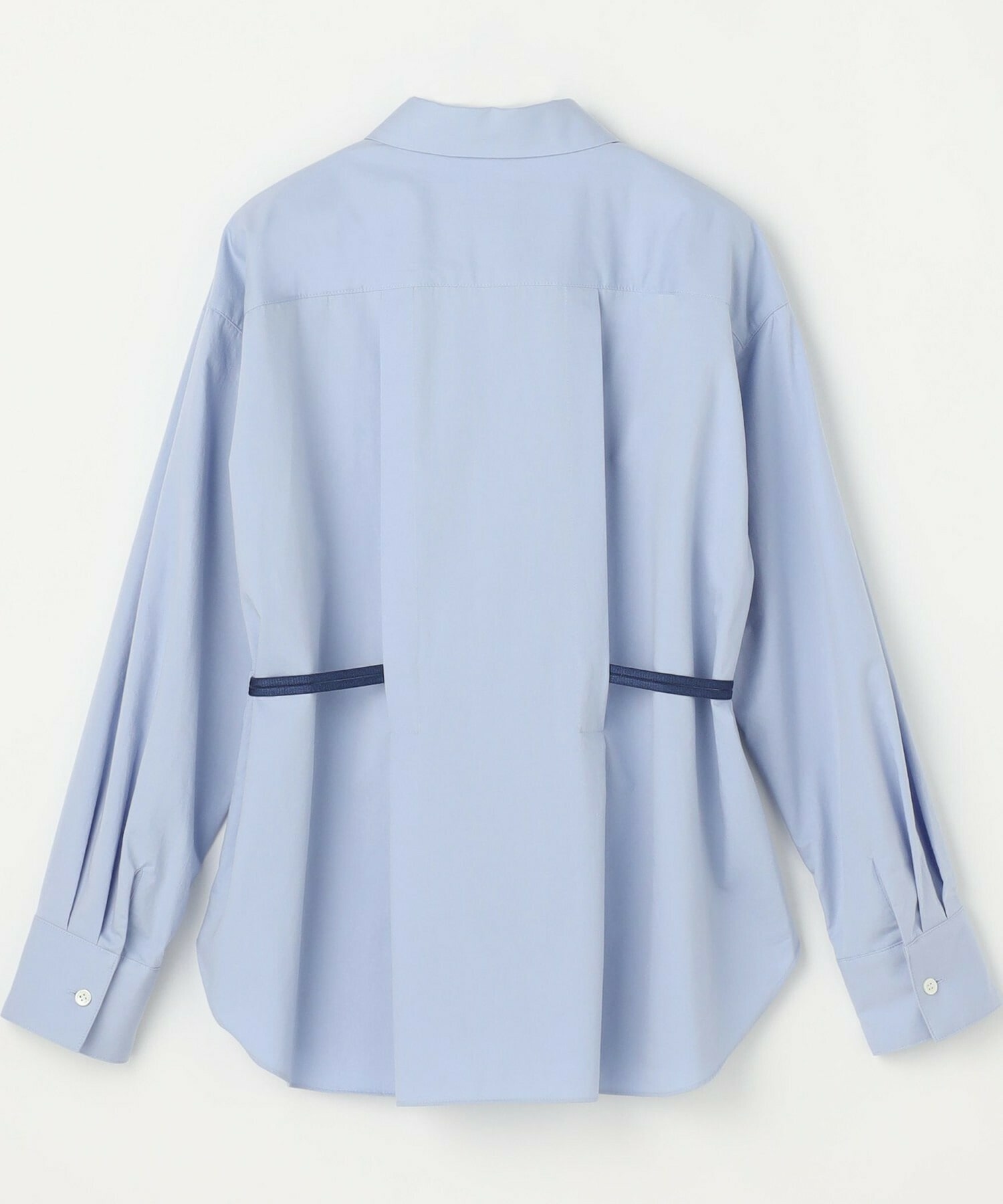 【L'EQUIPE】コットンサテンビンテージシャツ 詳細画像 サックスブルー 32