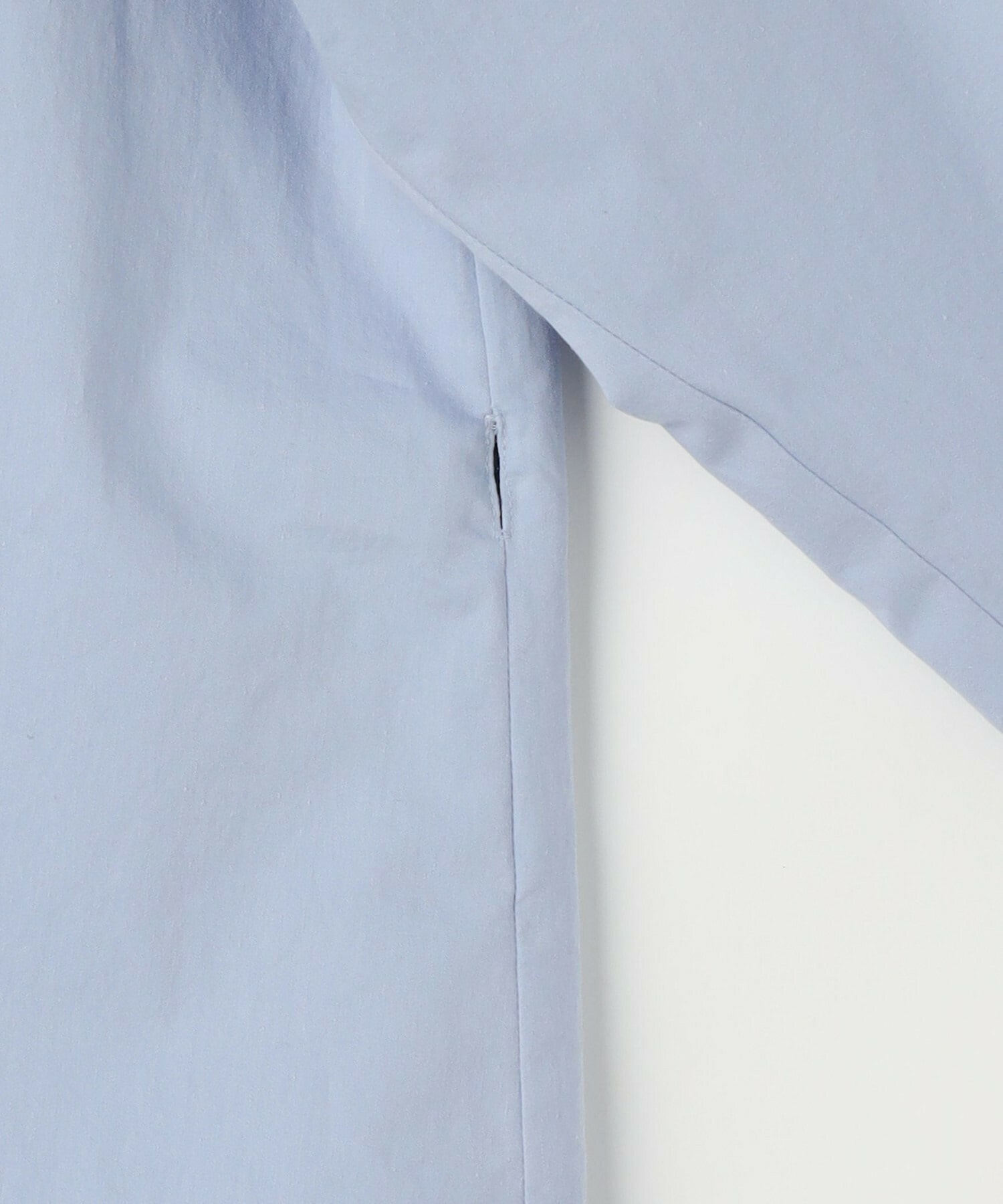 【L'EQUIPE】コットンサテンビンテージシャツ 詳細画像 サックスブルー 35