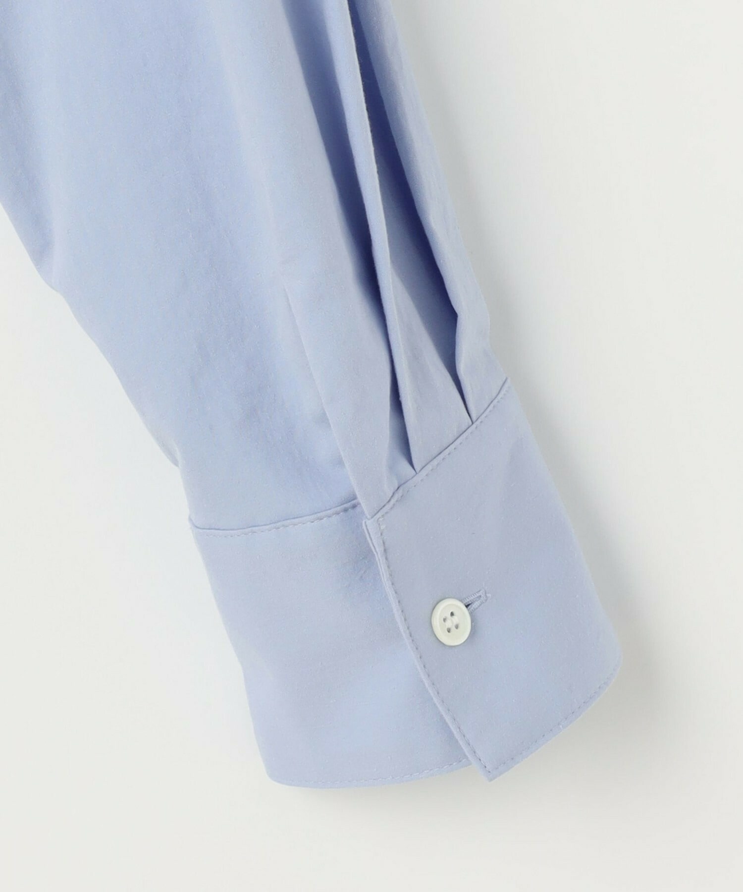 【L'EQUIPE】コットンサテンビンテージシャツ 詳細画像 サックスブルー 36