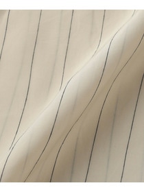 【L'EQUIPE】キュプラコットンストライプシャツ 詳細画像 ベージュ系その他 26