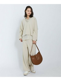 【L'EQUIPE】キュプラコットンストライプシャツ 詳細画像 ベージュ系その他 5