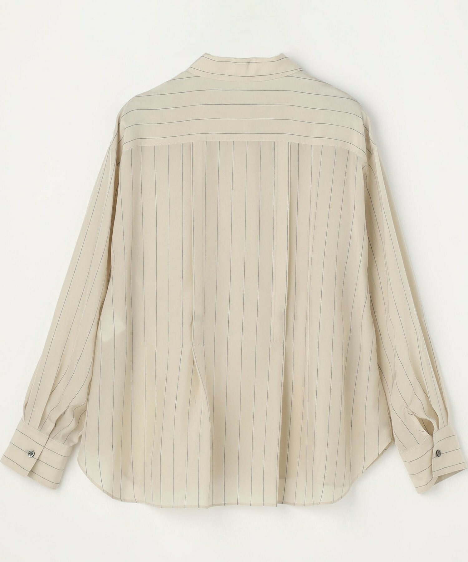 【L'EQUIPE】キュプラコットンストライプシャツ 詳細画像 ベージュ系その他 19