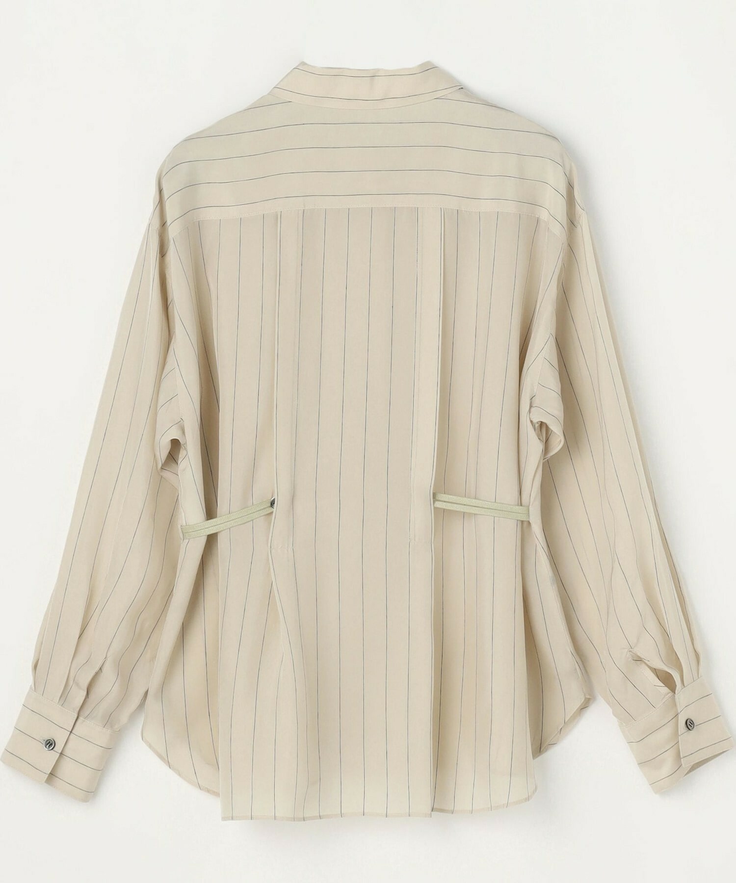 【L'EQUIPE】キュプラコットンストライプシャツ 詳細画像 ベージュ系その他 20