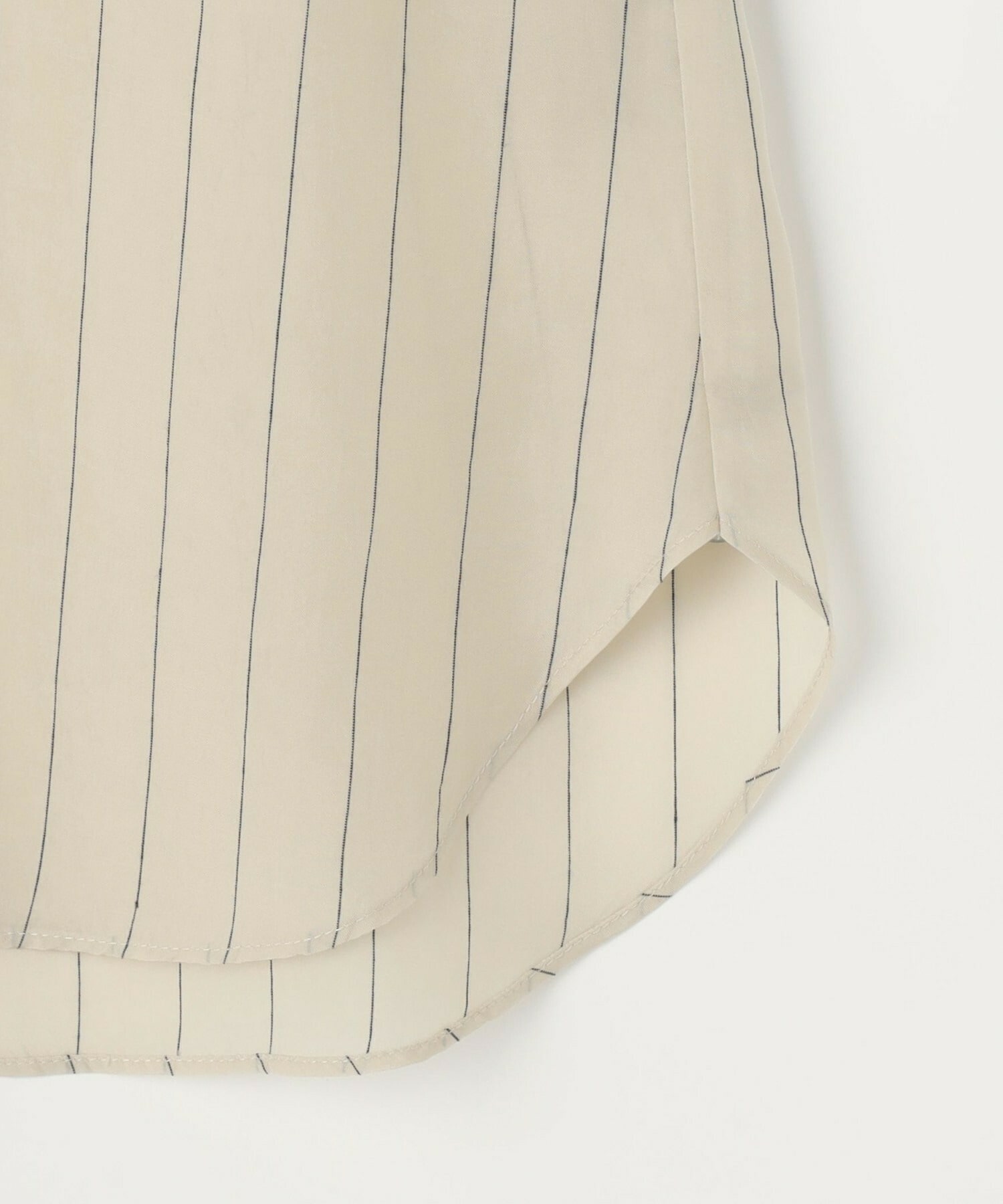 【L'EQUIPE】キュプラコットンストライプシャツ 詳細画像 ベージュ系その他 25