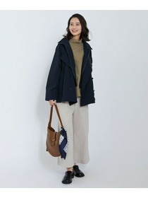 【L'EQUIPE】オーガニックタイプライターブラウス 詳細画像 カーキ 14