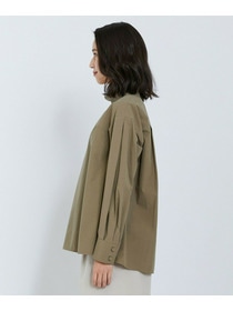 【L'EQUIPE】オーガニックタイプライターブラウス 詳細画像 カーキ 17