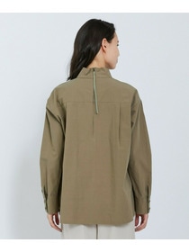 【L'EQUIPE】オーガニックタイプライターブラウス 詳細画像 カーキ 18
