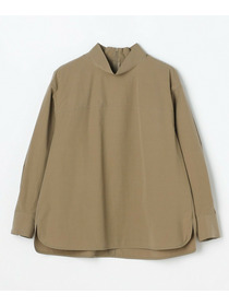 【L'EQUIPE】オーガニックタイプライターブラウス 詳細画像 カーキ 19
