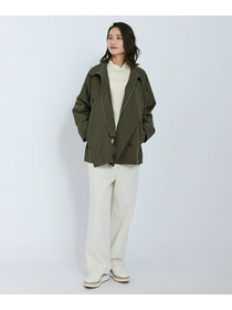 【L'EQUIPE】オーガニックタイプライターブラウス 詳細画像 カーキ 6