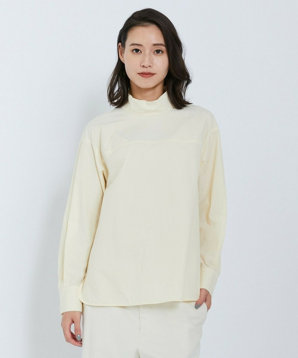 【L'EQUIPE】オーガニックタイプライターブラウス