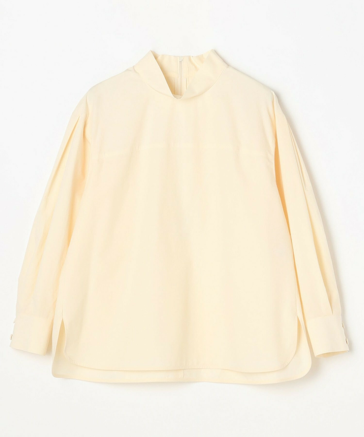 【L'EQUIPE】オーガニックタイプライターブラウス 詳細画像 カーキ 8