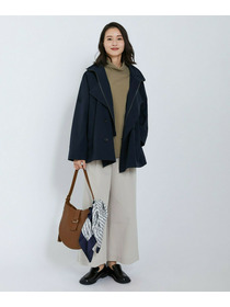 【L'EQUIPE】SOLOTEX 2WAYストレッチコート 詳細画像 ネイビー 18