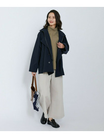 【L'EQUIPE】SOLOTEX 2WAYストレッチコート 詳細画像 ネイビー 19